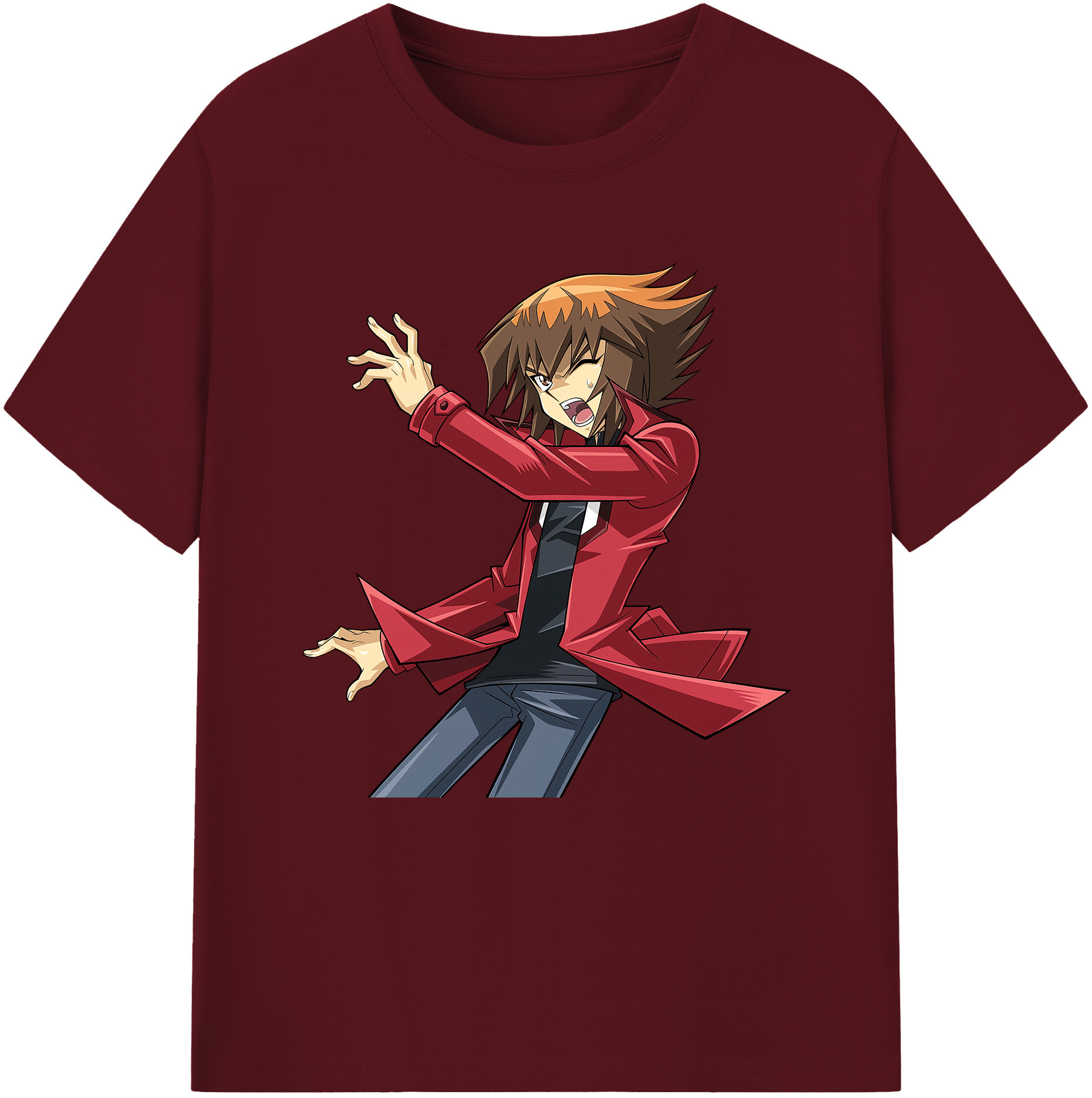 （画像用） 遊☆戯☆王 Yu-Gi-Oh! 綿100％半袖Tシャツ（フロントプリント）